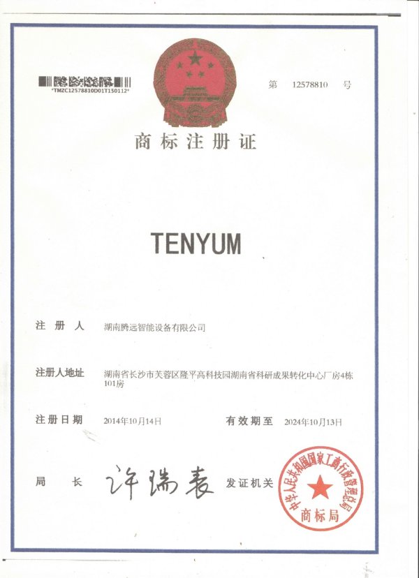 Trademark Certificate